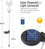Qualife Solar Angel Lights Outdoor, Garden Gifts for Housewarming Mom Women,Solar Powered Decorative Lights for | Lumora