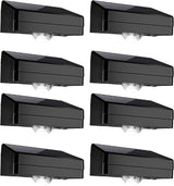 Solar Fence Lights Outdoor Waterproof 8 Pack,Solar Deck Lights with Warm & Cool White + RGB Modes | Lumora