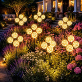 vignuto Solar Lights Outdoor Waterproof, 4 Packs, Solar Globe Lights, Garden Decor, Patio Decor, Unique Gifts for Women, Gifts for Grandma