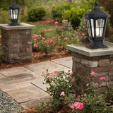 European Retro Outdoor Pillar Lights，Landscape Garden Patio Post Lamp Exter l Fence Column Head Waterproof Villa | Lumora