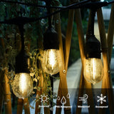 Outdoor String Lights LED 100FT Commercial Grade Heavy Duty Light String Lights with 30 Sockets 32 Shatterproof | Lumora