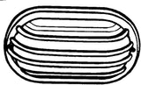 Progress Lighting 1-Light UV Stabilized Ribbed Frosted Polycarbonate Shade Modern Outdoor 10-1/2" Wall or Ceiling | Lumora