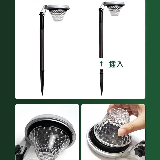 Solar Pathway Lights Outdoor | Solar Powered Waterproof Lighting | Landscape Lights - for Outdoor Garden Patio Yard Porch Gazebo Driveway Pathway Walkway Backyard