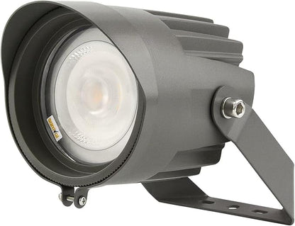 Led Landscape Outdoor Spot Light with Anti-glare Cap - Heavy Duty Waterproof IP67 120V Accent Light 270⁰ Adjustable Mount, 3000K Thickened Aluminum Spotlight for Bldg Yard Garden Tree (48 Watts)