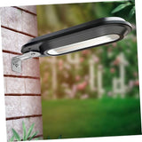 Uonlytech Outdoor LED Wall Light Black Shell Warm Light Practical Garden Lamp for Patio Lawn Decorative Lighting | Lumora