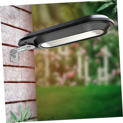 Uonlytech Outdoor LED Wall Light Black Shell Warm Light Practical Garden Lamp for Patio Lawn Decorative Lighting Easy Installation Design