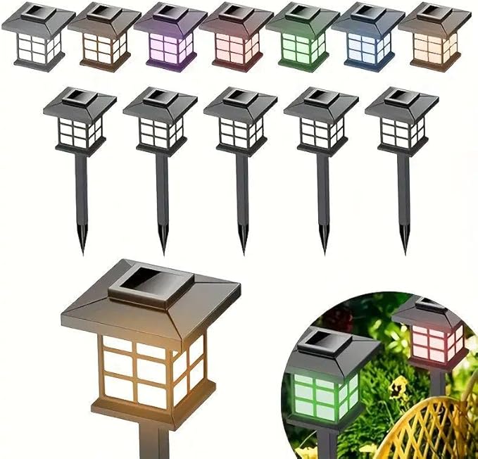 Solar Path Lights, Outdoor Solar Landscape Lights, with LED Bulbs, Suitable for Gardens, Paths, Yards, and | Lumora
