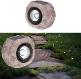 Solar Rock Lights Outdoor, LED Landscape Spotlights Waterproof with Auto On/Off, Decorative Solar Powered Garden | Lumora