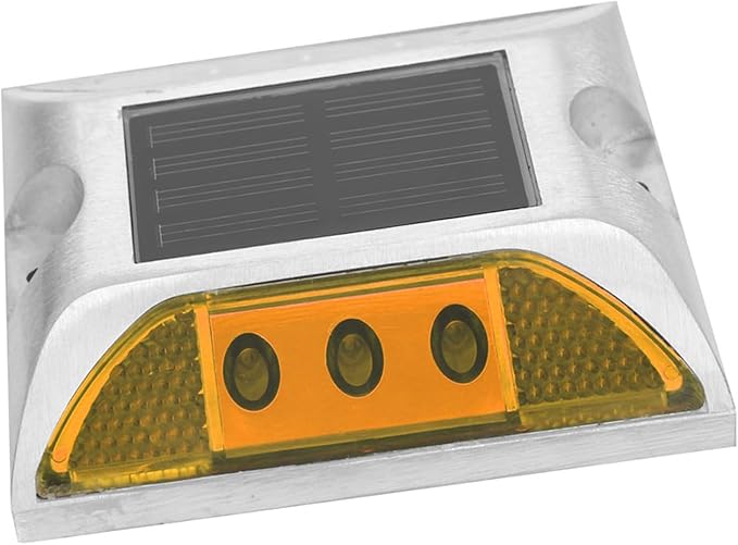 LED Solar Power Ground Marker Lights, Outdoor Driveway Road Spike Lamp, Solar - Powered LED Ground Light with 1000m | Lumora