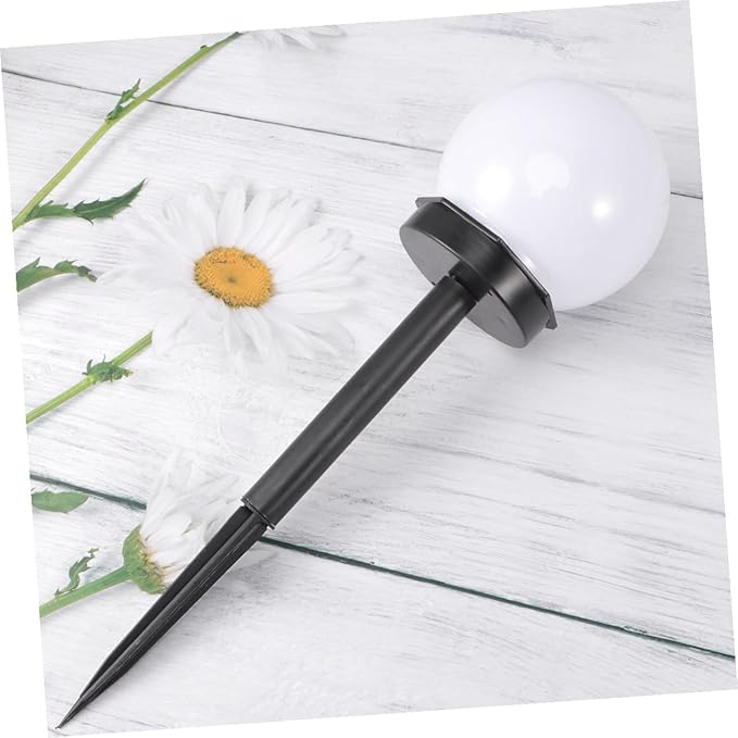 Ciieeo 8pcs Solar Lawn Lights Outdoor Garden Path Lights Waterproof Solar Powered Ground Landscape Lighting for Yard and Patio
