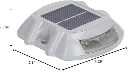 AYNEFY Light for Outdoor Solar Deck Light, Road Marker for Outdoor (Blue Lighting)