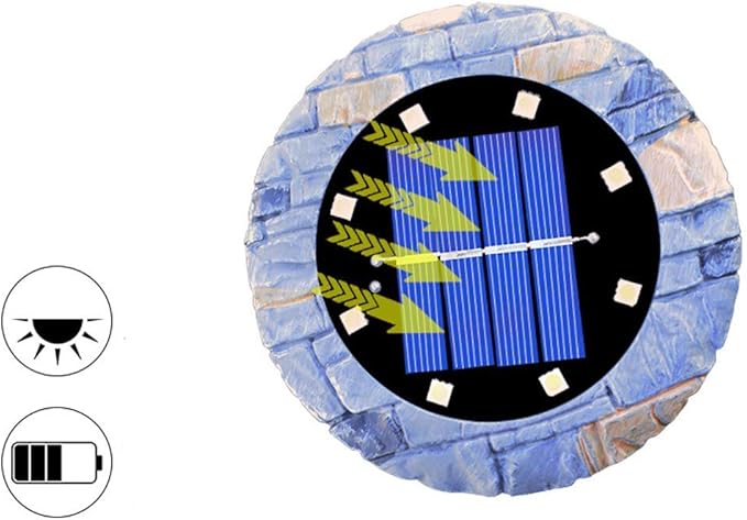 Solar Lights Outdoor Garden, Solar Lights Outdoor Ip65 Waterproof Led Solar Pathway Lights Each with 8 Led Lamp | Lumora
