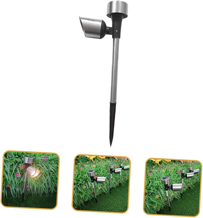 BESPORTBLE 2pcs Solar Pathway Lights Durable Lawn Solar Lamps for Garden Patio Decoration Energy-Saving Outdoor | Lumora
