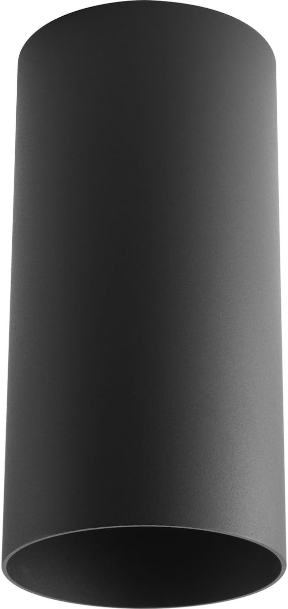 Progress Lighting 6-in Cylinder Outdoor Ceiling Light, 1-Light Modern Flush Mount, Interior and Exterior, Home or | Lumora