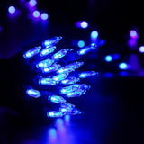 Brizled Blue Christmas Lights, 33ft 100 LED Christmas String Lights, 120V UL Certified Plug-in Xmas Tree Light | Lumora