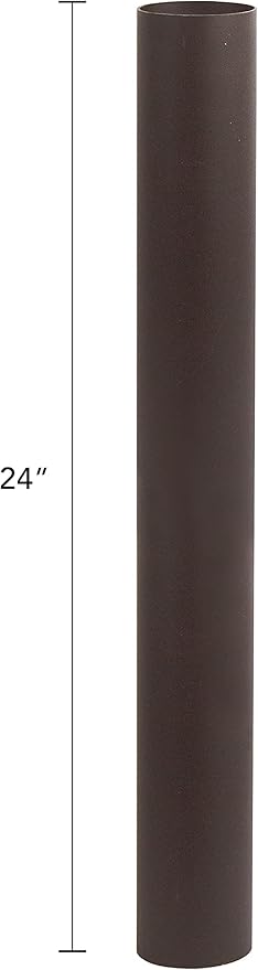Solus 12, 24, or 36 inch Stub Post for Outdoor Lamp Fixtures – Aluminum Construction, .050" Wall Thickness – for | Lumora