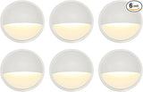 GKOLED Landscape Deck Lights, Low Voltage 12V AC/DC Outdoor Patio Lighting, LED 2W Step Light, 3000K, Die-Casting | Lumora