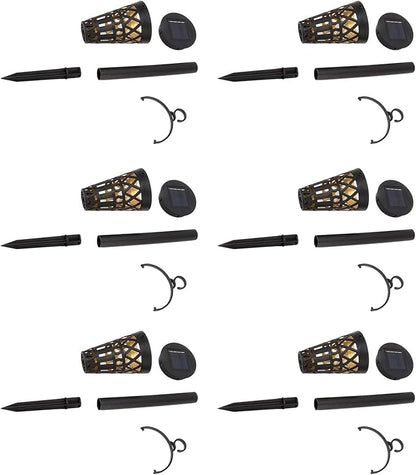 Outdoor Solar Lights, Decorative LED Solar Path Yard Lights, Geometric Figure Lights Walkway, Walkway, Driveway