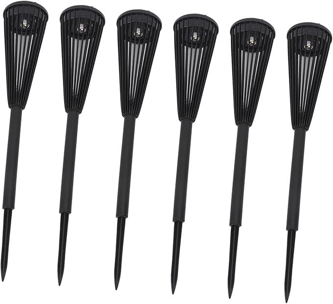 6 Pcs Solar Pathway Light, Intelligent Automatic LED Landscape Lamp, IP65 Waterproof, Solar Powered - Intelligent Sensing, Durable Materials, Ideal for Garden and Walkway Lightin