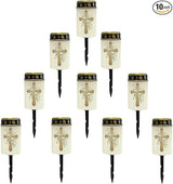 Cross Solar Outdoor Lights Solar Stake Lights Waterproof Landscape Lighting,Solar Garden Lights Decoration for | Lumora