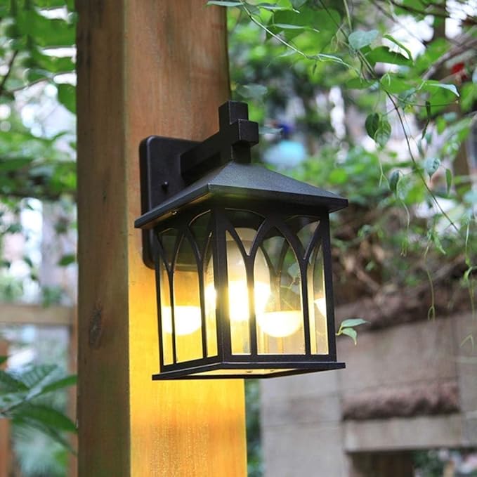 E26 Outdoor Waterproof Wall Light,Fashion Retro Bracket,Die- AlumiExpression artistique m Sconce,Stair Courtyard | Lumora
