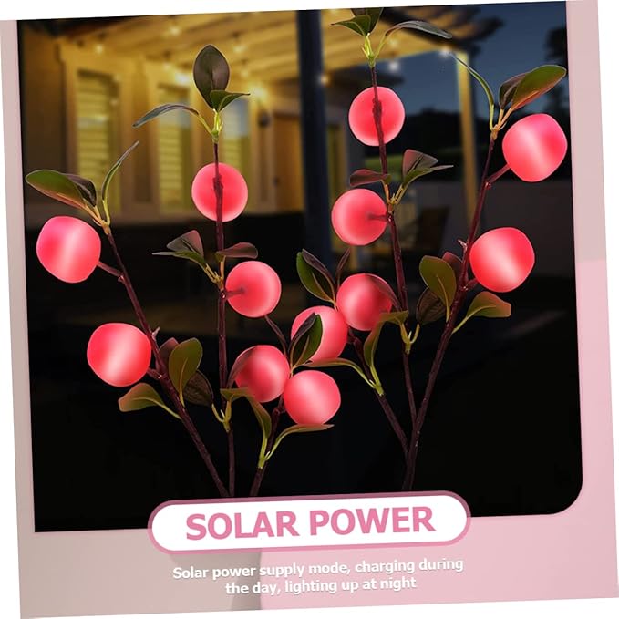 VICASKY 2pcs Solar Powered Shaped Lawn Light Led Garden Decoration for Outdoor Patio and Landscape Rechargeable | Lumora
