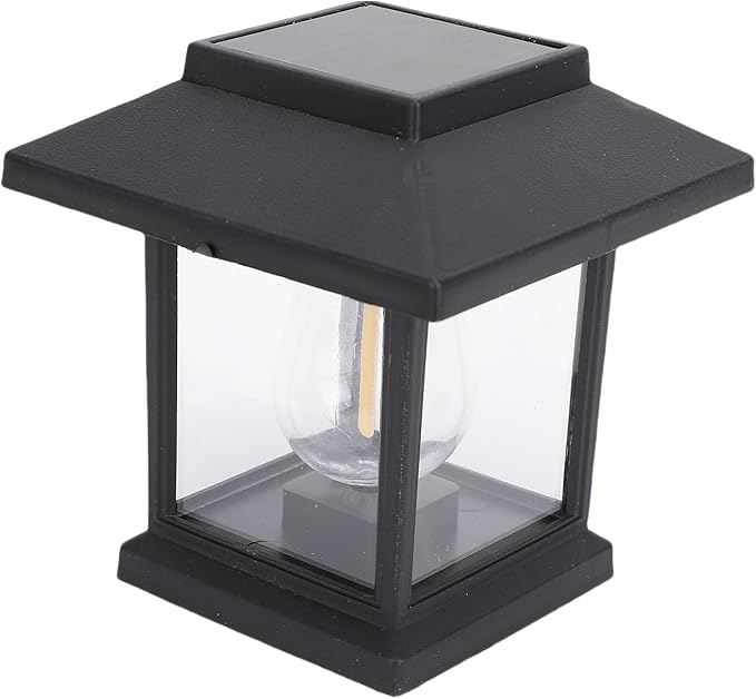 Water Proof Pathway Light Solar Pathway Lights Outdoor Tungsten Style, IP44 Water Proof Solar Powered for Walkway Decor, with LED Light Sensor