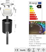 LED Recessed Deck Light Kits with Protecting Shell,LED Outdoor Landscape Lighting IP67 Waterproof,DC 12V Low | Lumora