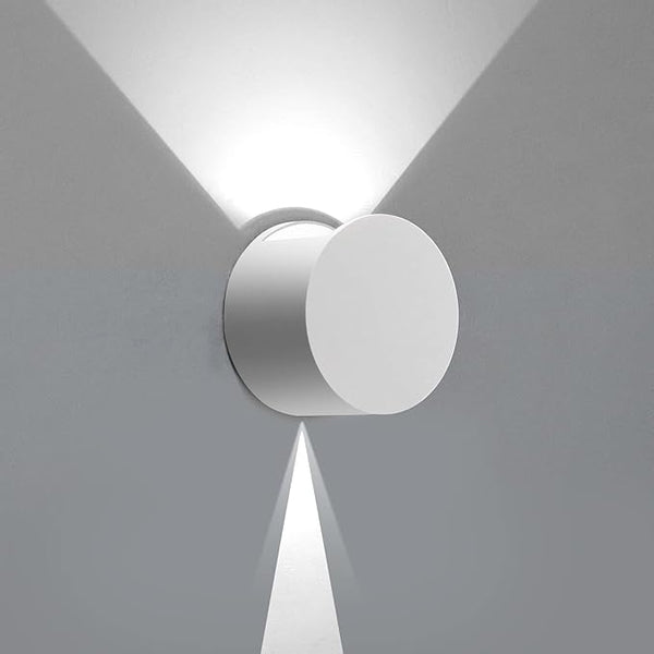 Kawell 8W Modern LED Wall Sconce Light Up Down Waterproof Outdoor Wall Lamp Indoor Hardwired for Bedroom Bathroom | Lumora