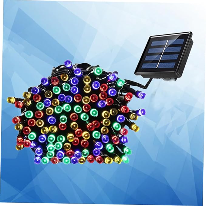 Solar Led String Lights with Beads Decorative Outdoor Lighting for Garden Lawn and Events Eco-Friendly and Energy | Lumora