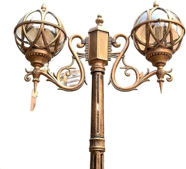 Outdoor Lamp Post Light Lamp Post Lights, Creative 2-Light Outdoor Post Light Traditional Victoria High Landscape | Lumora