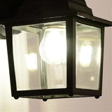 Outdoor Lamp Post Light Wall LED Outdoor Mounted Porch Retro Wall Light Black Rustic Loft Antique Wall Lamp Edison | Lumora