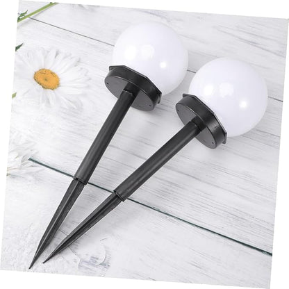 Ciieeo 8pcs Solar Lawn Lights Outdoor Garden Path Lights Waterproof Solar Powered Ground Landscape Lighting for Yard and Patio
