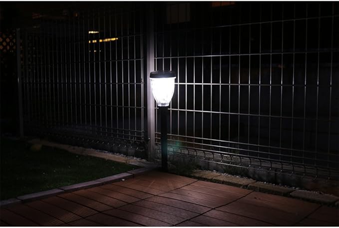 Iris Ohyama GSL-P6W Solar Garden Light, Pulse Type, White