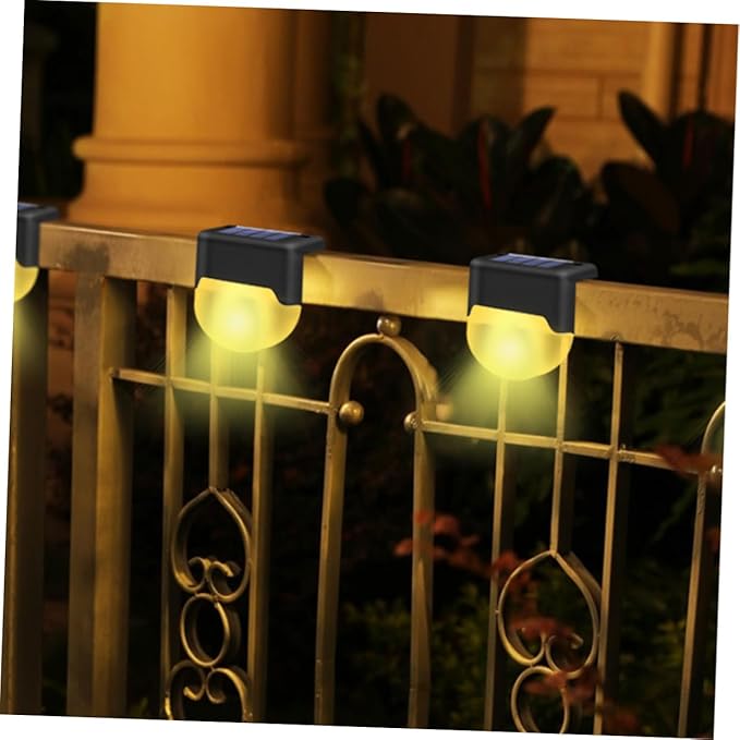1PC Solar Power LED Stair Light for Outdoor Use Warm Lighting Handrail and Fence Lamp Efficient Solar Outdoor Light | Lumora