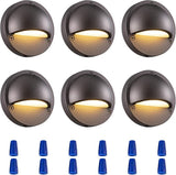 LED Low Voltage Deck Lights 2700K Landscape Railing Fence Light 180LM 12-24V AC/DC Aluminum Housing Outdoor Step | Lumora