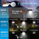 Peasur 16 Packs Solar Outdoor Lights Motion Sensor Solar Security Light Waterproof with 3 Lighting Modes Solar | Lumora