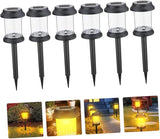 6-Pack Solar Lawn Lights Waterproof LED Landscape Decoration for Garden Outdoor Ground Plug Light for Pathway and | Lumora