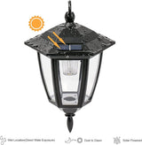 Viewsun 34 Inch Hanging Solar Lights, 6 Pack Shepherd Hook Lights with Shepherd Hooks Waterproof Outdoor Decorative | Lumora