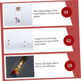 1pc Led Wish Bottle String Light Decor Design Warm Lights for Indoor Decoration Garden and Festival Celebrations | Lumora