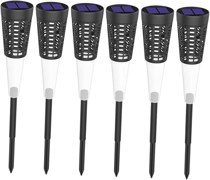 BESPORTBLE 6pcs Solar Garden Pathway Stake Light Outdoor Decorative Lamp Warm Lighting for Patio and Landscape | Lumora