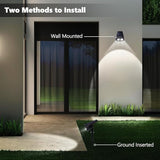 Flacchi Solar Lights Outdoor Waterproof - 2 Lighting Modes Solar Powered Garden Yard Spot Lights for Outside | Lumora
