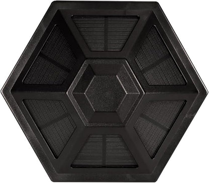 Solar Path Light (Black) for Outdoor Lighting on Walkway, Garden, Patio or Driveway