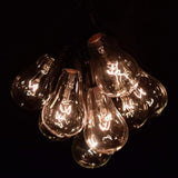 Hometown Evolution, Inc. Vintage Edison Outdoor String Lights (PS50 Clear - Black Wire, 100 ft) | Lumora