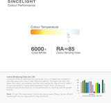 SINCELIGHT LED Bulkhead 20W with PIR Motion Sensor and Dusk to Dawn Photosensor, Dual Mode - Outdoor Wall Light | Lumora
