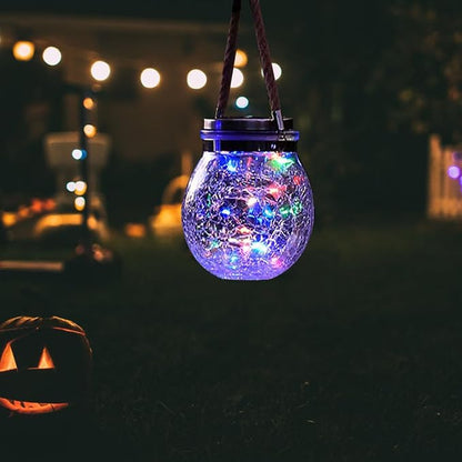DOITOOL 2 Pcs Solar Lights Replacement Top, 3.14 Inchwaterproof Solar Fairy Lights Jar Lids String Parts for Outdoor Watering Can Hanging Lanterns Patio Yard Garden Wedding Decoration