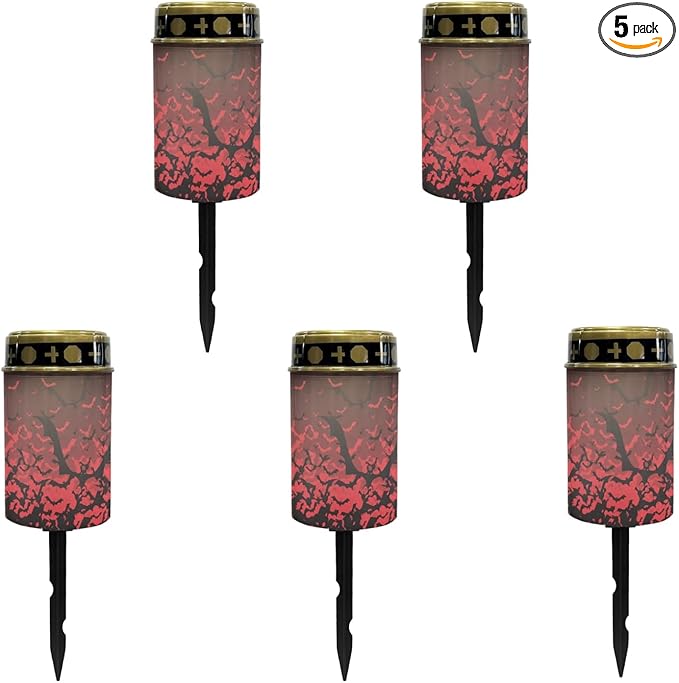 Halloween Dead Branches Solar Lights Outdoor Waterproof Halloween Pathway Lights Garden Lantern for Yard Patio Walkway Halloween Decor Solar Lights Wall Light Auto On/Off