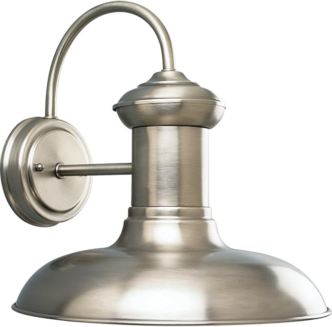 Progress Lighting P5723-81 Brookside Outdoor, 12-Inch Width x 12-5/16-Inch Height, Nickel