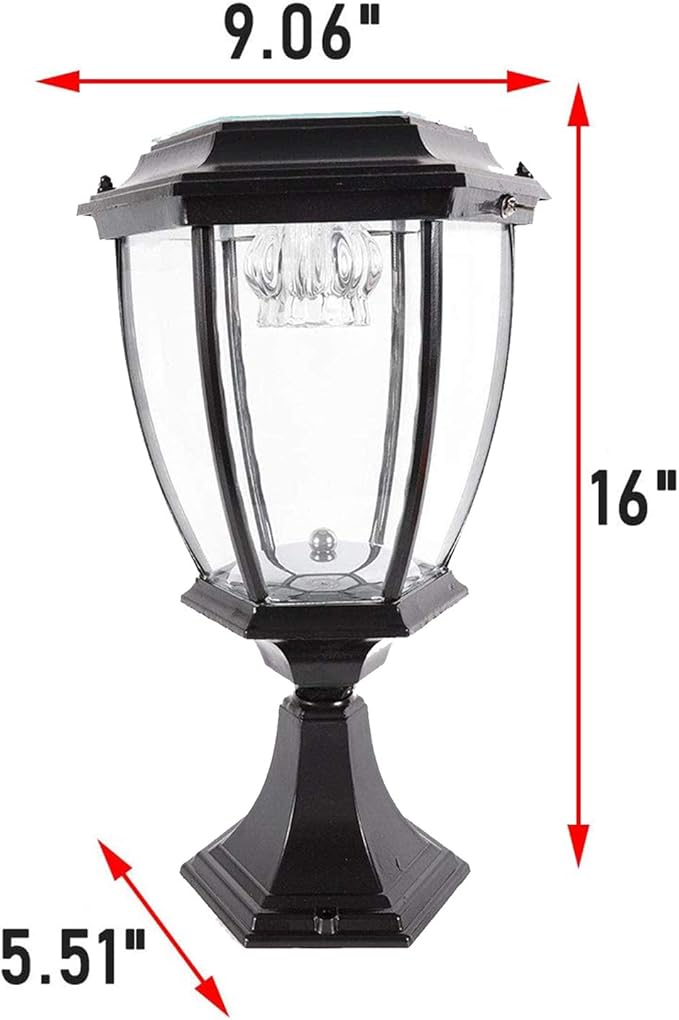 LYNICESHOP Outdoor Solar Post Lights,Waterproof LED Landscape Light Energy Saving Lantern lamp,for Fence Deck or | Lumora