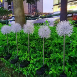 POPETPOP Dandelion Solar Garden Lights Led Decorative Outdoor Ground Stake Lighting for Lawn Pathway Yard No Wiring | Lumora